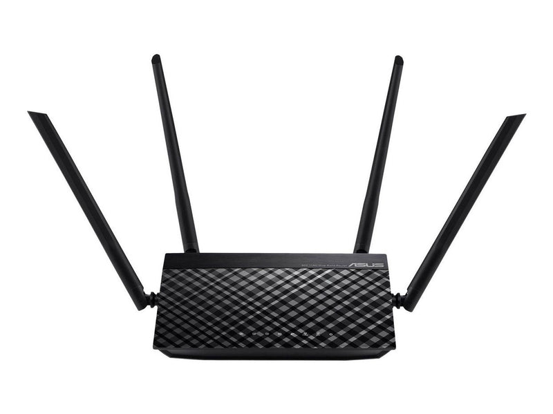 ASUS RT-AC1200 V2 -Wi-Fi 5 - Dual-band - 4-Port switch - Router Wi-Fi 5