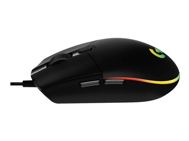Logitech G102 LIGHTSYNC - Black - Gaming Maus (Schwarz mit RGB)