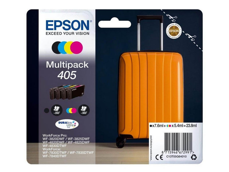 Epson 405 / C13T05G64010 4-Pack Black Yellow Cyan Magenta