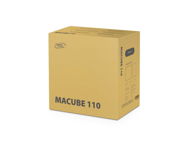 DeepCool MACUBE 110 - Gehäuse - Miditower - Schwarz
