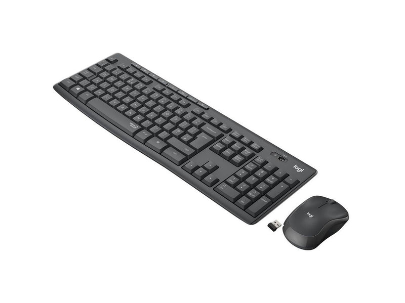 Logitech MK295 Silent Wireless Combo - US - Tastatur & Maus Set - Universal -