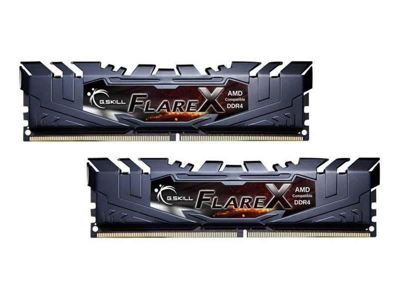 G.Skill Flare X DDR4-3200 - 32GB - CL16 - Dual Channel (2 pcs) - AMD Optimized