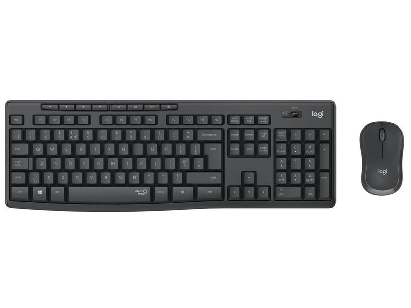 Logitech MK295 Silent Wireless Combo - US - Tastatur & Maus Set - Universal -