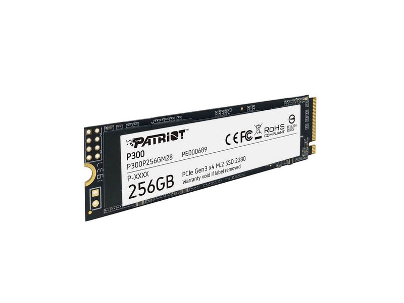 Patriot P300 SSD - 256GB - M.2 2280 - PCIe 3.0