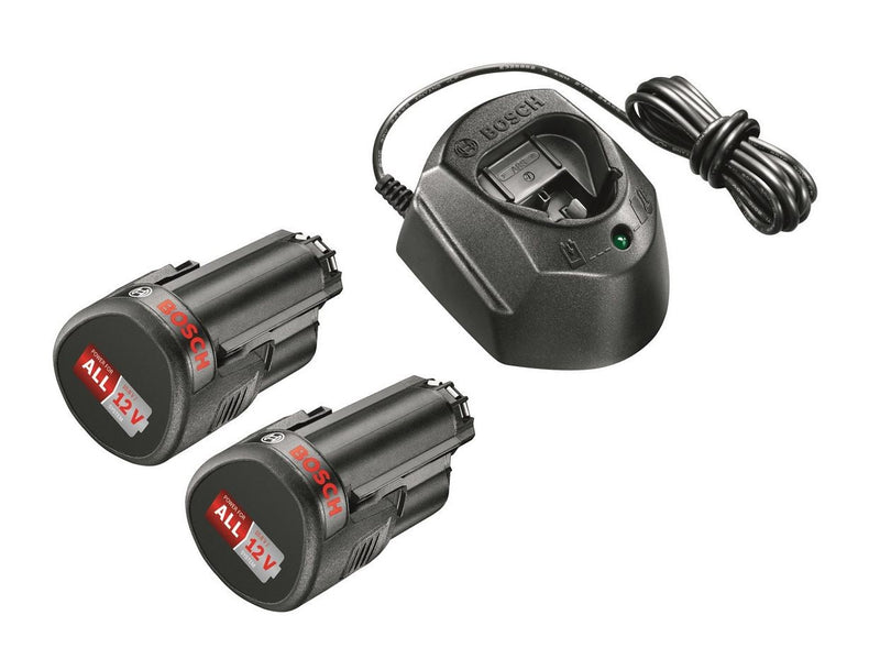 Bosch BATTERISÆT 12V 2X1.5AH M/GAL12 LADER