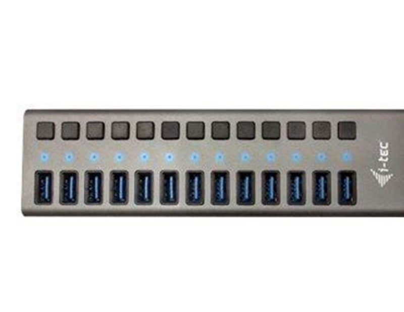 I-Tec USB 3.0 Charging HUB - 13-Port - 60W USB-Hubs - 13 - Grau
