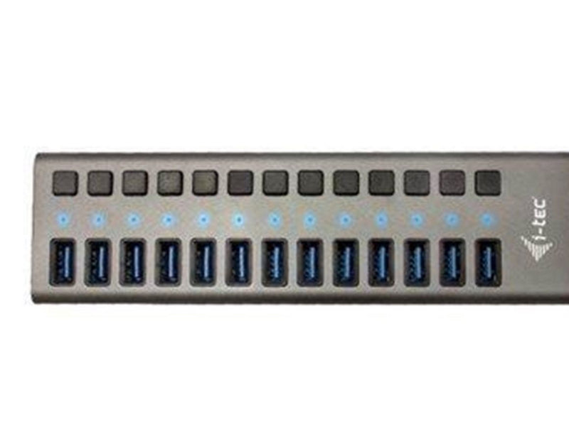I-Tec USB 3.0 Charging HUB - 13-Port - 60W USB-Hubs - 13 - Grau