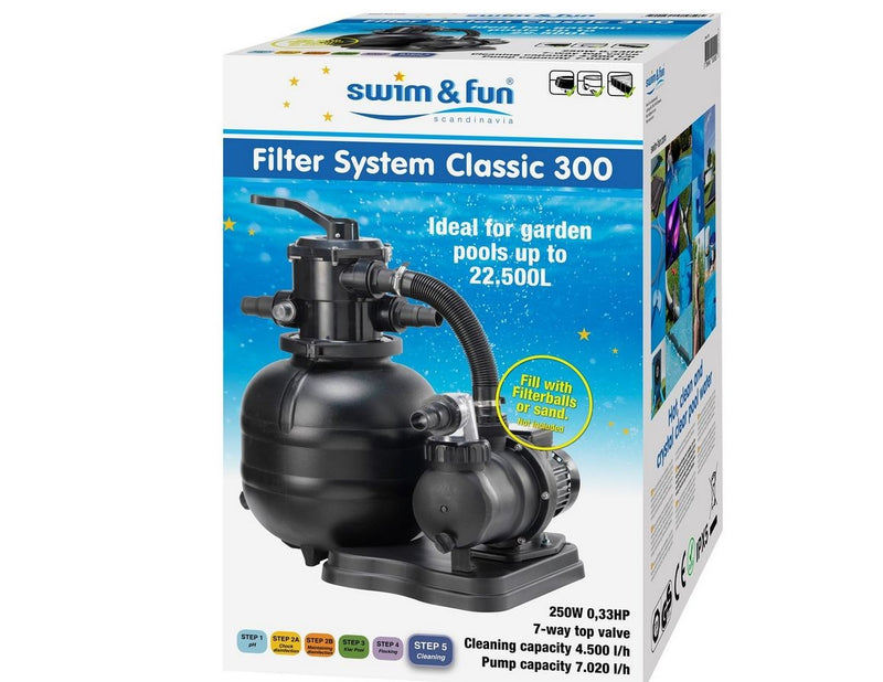 Swim & Fun Filter System 250W