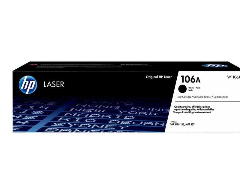 HP 106A / W1106A Black Toner