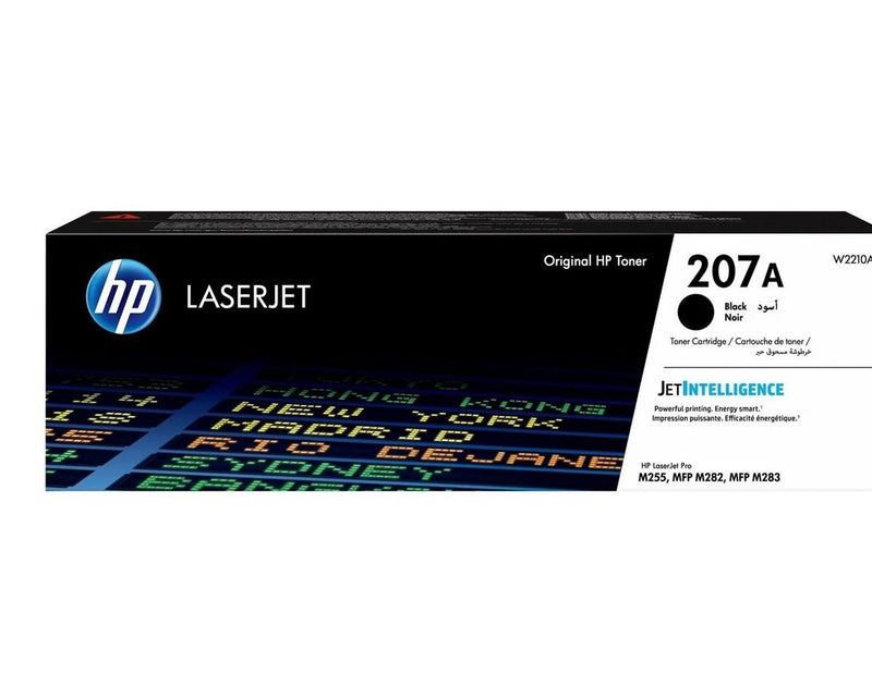 HP 207A / W2210A Black Toner