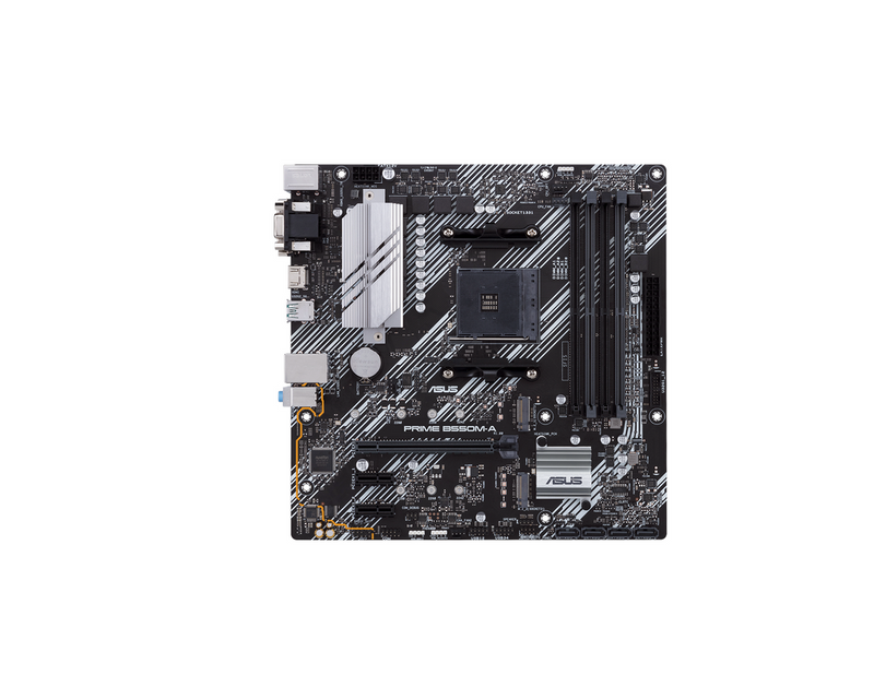 ASUS PRIME B550M-A Mainboard - AMD B550 - AMD AM4 socket - DDR4 RAM - Micro-ATX