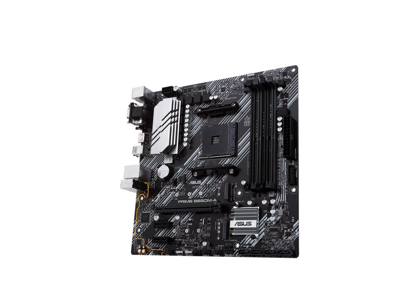 ASUS PRIME B550M-A Mainboard - AMD B550 - AMD AM4 socket - DDR4 RAM - Micro-ATX