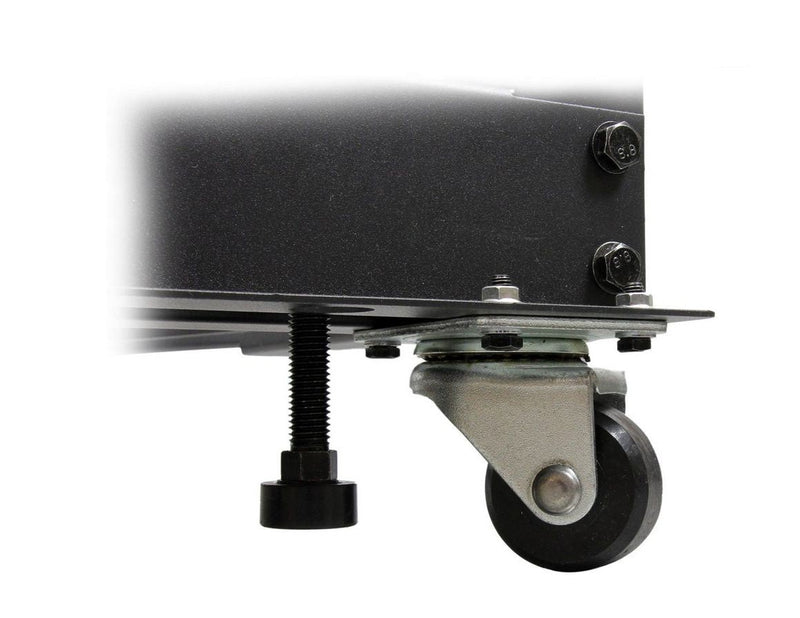 StarTech.com 4POSTRACK18U - 18U Open Cabinet Rack with Wheels
