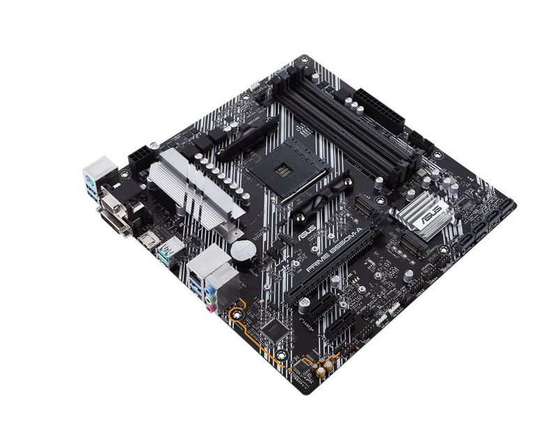 ASUS PRIME B550M-A Mainboard - AMD B550 - AMD AM4 socket - DDR4 RAM - Micro-ATX