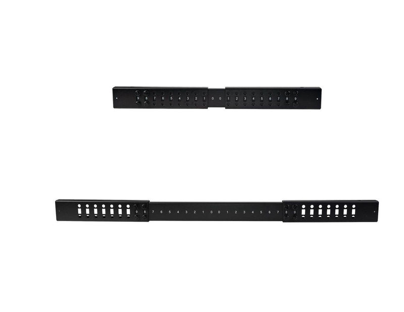 StarTech.com 4POSTRACK18U - 18U Open Cabinet Rack with Wheels