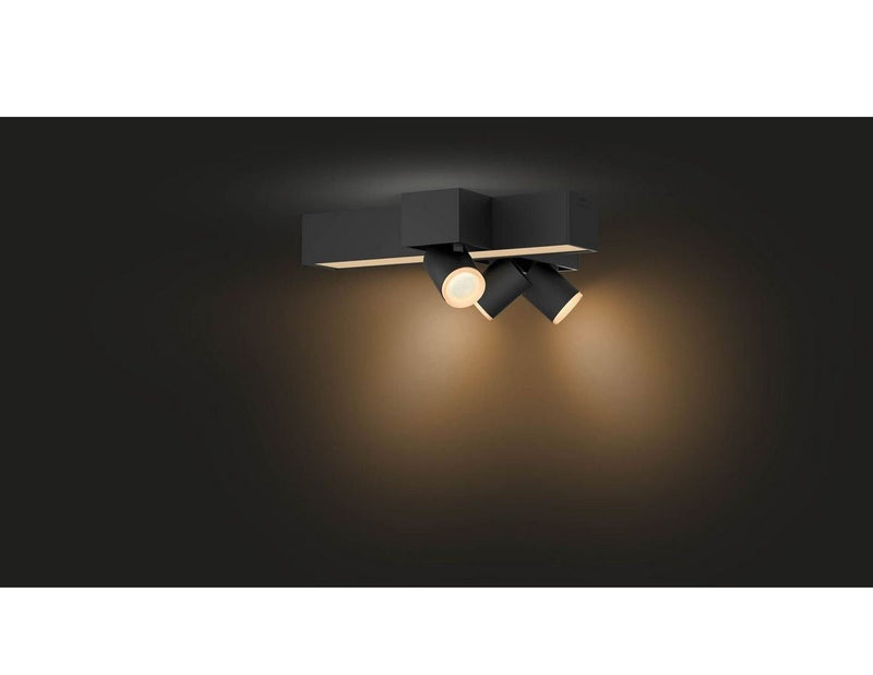 Philips Hue Centris Cross 3-er Spots 5.7W - schwarz