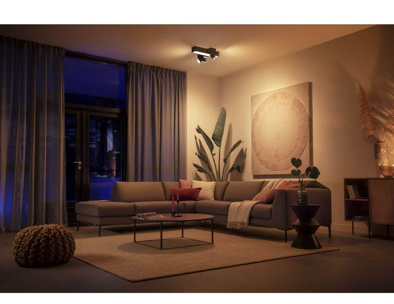 Philips Hue Centris Cross 3-er Spots 5.7W - schwarz