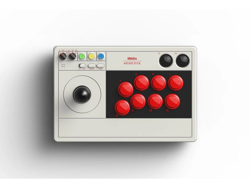 8BitDo Arcade Stick for Nintendo Switch 1 & 2 - PC - Wireless Controller -
