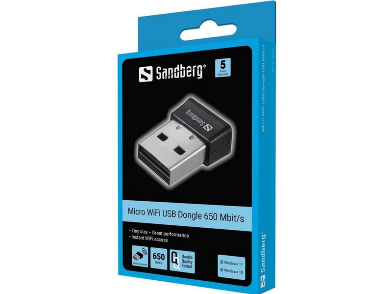 Sandberg Micro Wifi Dongle 650 Mbit/s