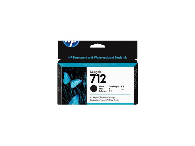 HP 712 / 3ED71A Black Ink 80ml