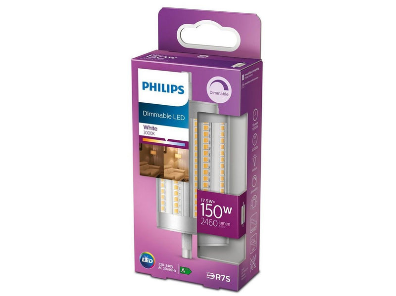 Philips LED-Lampe Spot 17.5W/830 (150W) 118 mm Dimmable R7s