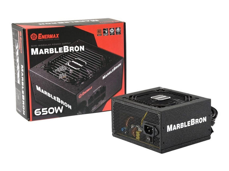 Enermax MarbleBron Netzteile - 650 Watt - 120 mm - ATX 2.4 - 80 Plus Bronze