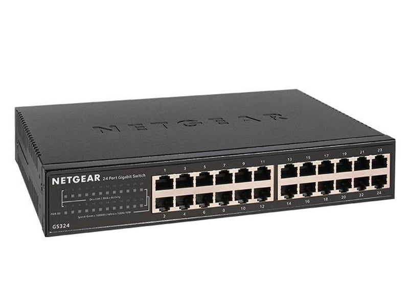 Netgear GS324v2 24-Port Gigabit Ethernet Switch