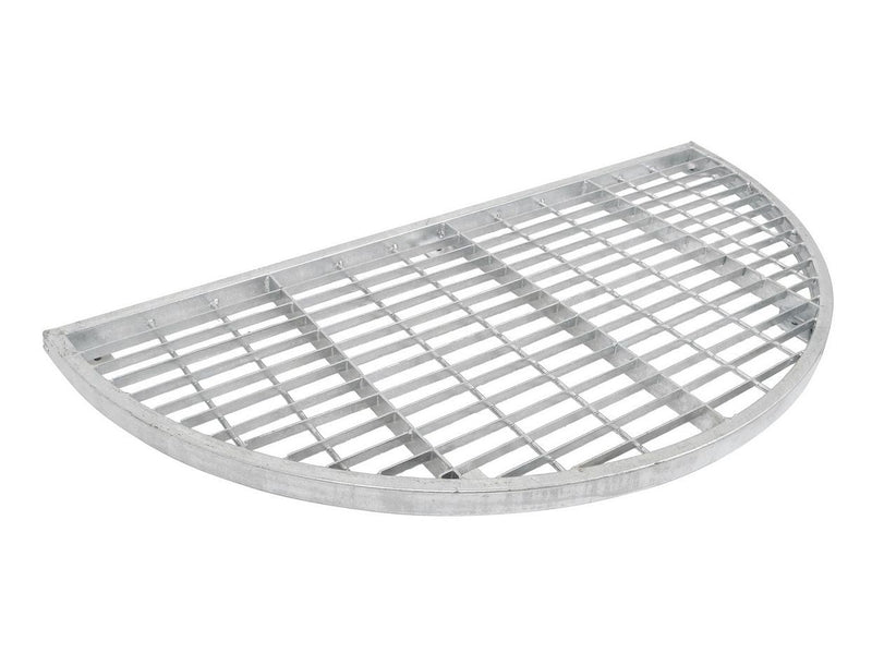 Home>it Doorstep grid semicircular - galvanised