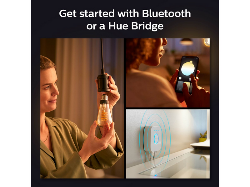 Philips Hue ST72 E27 Giant Edison Lampe mit Glühdraht