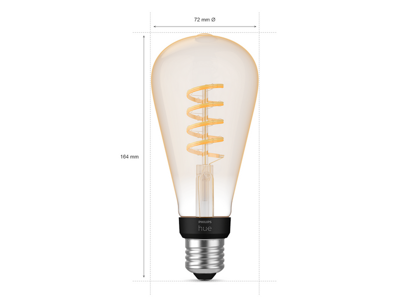 Philips Hue ST72 E27 Giant Edison Lampe mit Glühdraht