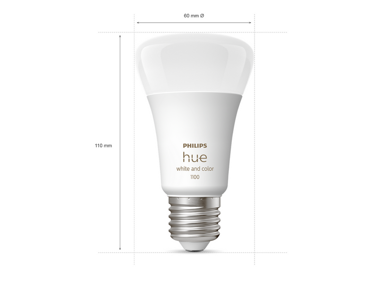 Philips Hue Color A60 E27 1100 Lumen - 1-Pack