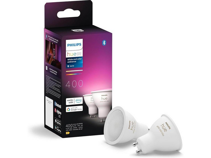 Philips Hue Color GU10 Spotlight - Doppelpack
