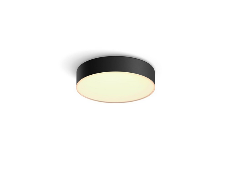 Philips Hue Enrave Small Ceiling Lamp - Black