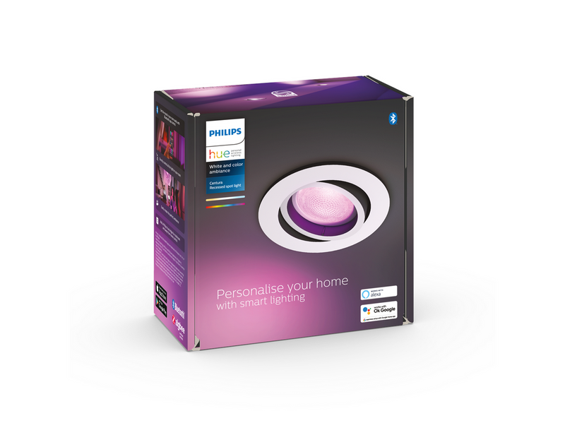 Philips Hue Centura Recessed Spotlight Round - White
