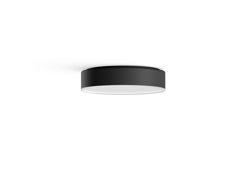 Philips Hue Enrave Small Ceiling Lamp - Black
