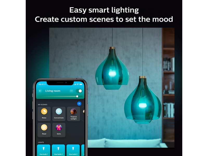 Philips Hue Color A60 E27 1100 Lumen - Doppelpack