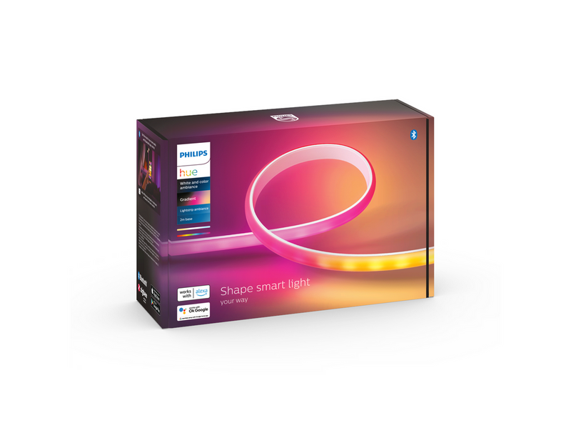 Philips Hue Gradient Lightstrip 2 meter base kit — White & Color Ambiance