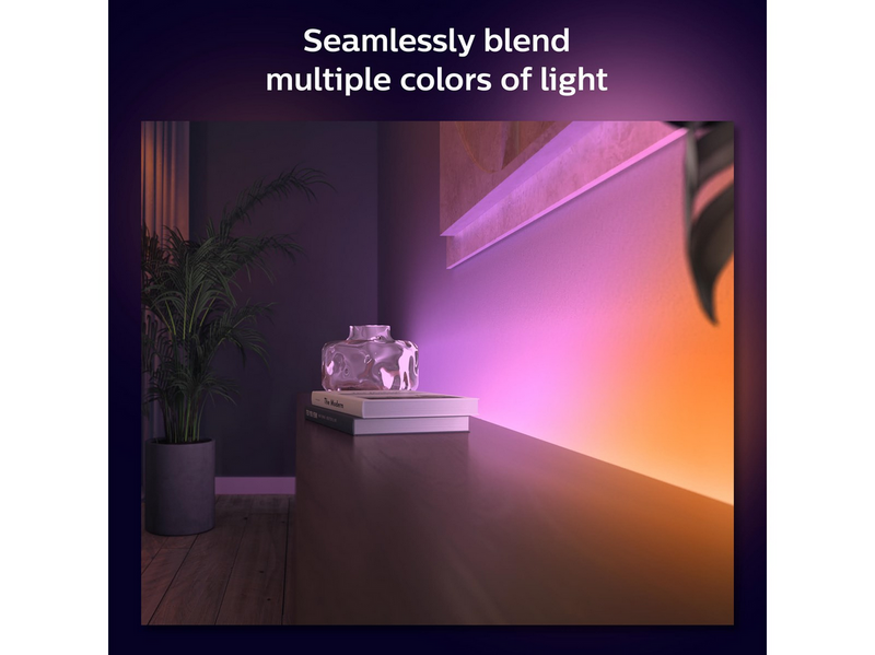 Philips Hue Gradient Lightstrip 2 meter base kit — White & Color Ambiance