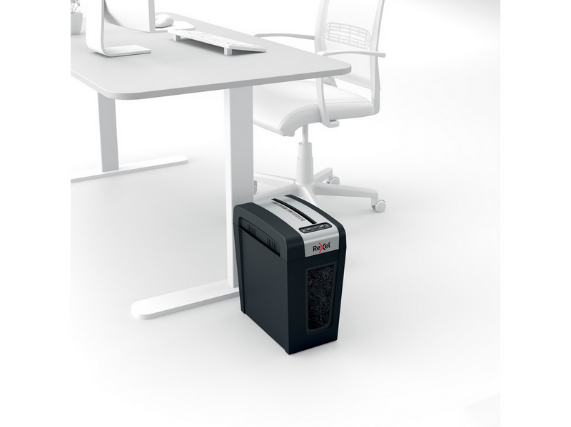 Rexel Secure MC4-SL Slimline Whisper-Shred™ Aktenvernichter, Mikroschnitt, P5,