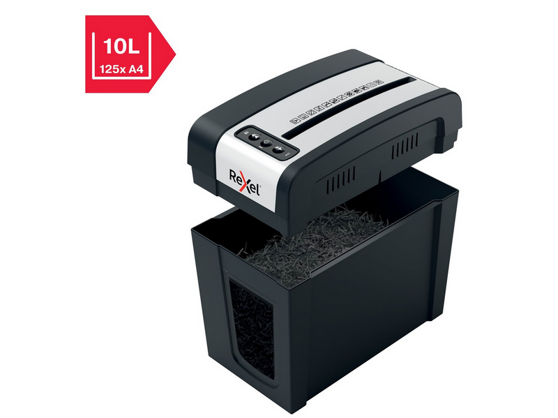 Rexel Secure MC3-SL Slimline Whisper-Shred™ Aktenvernichter, Mikroschnitt, P5,