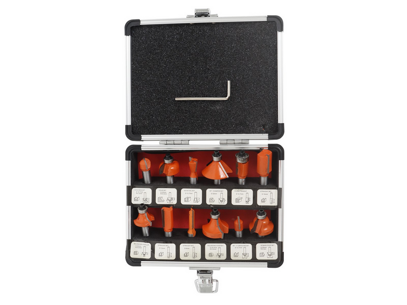 Boxer Router Cutter Set 12 pcs.