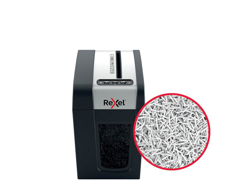Rexel Secure MC3-SL Slimline Whisper-Shred™ Aktenvernichter, Mikroschnitt, P5,