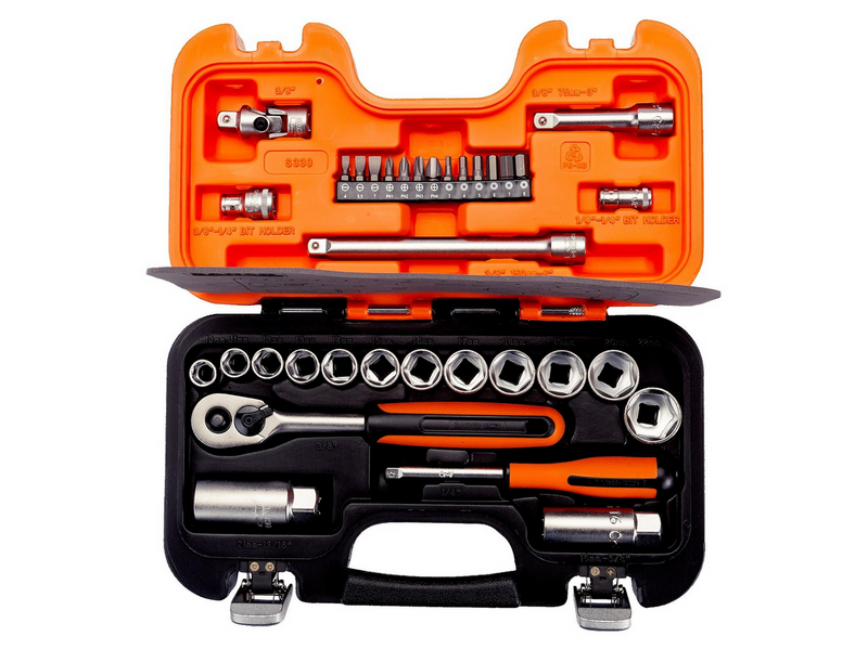 BAHCO Socket set 1/4 & 3/8
