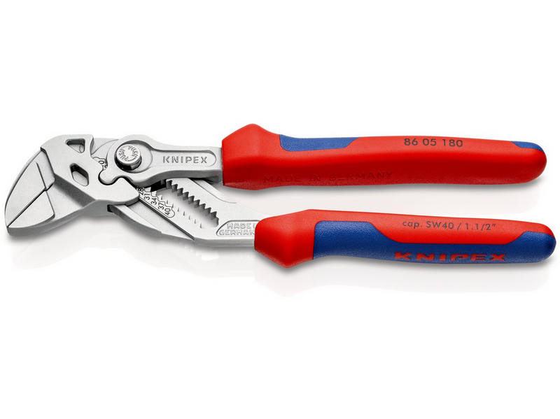 KNIPEX Zangenschlüssel, Zange und Schraubenschlüssel in einem Werkzeug