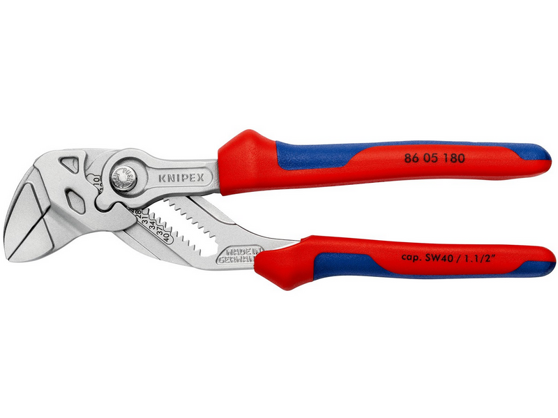 KNIPEX Zangenschlüssel, Zange und Schraubenschlüssel in einem Werkzeug