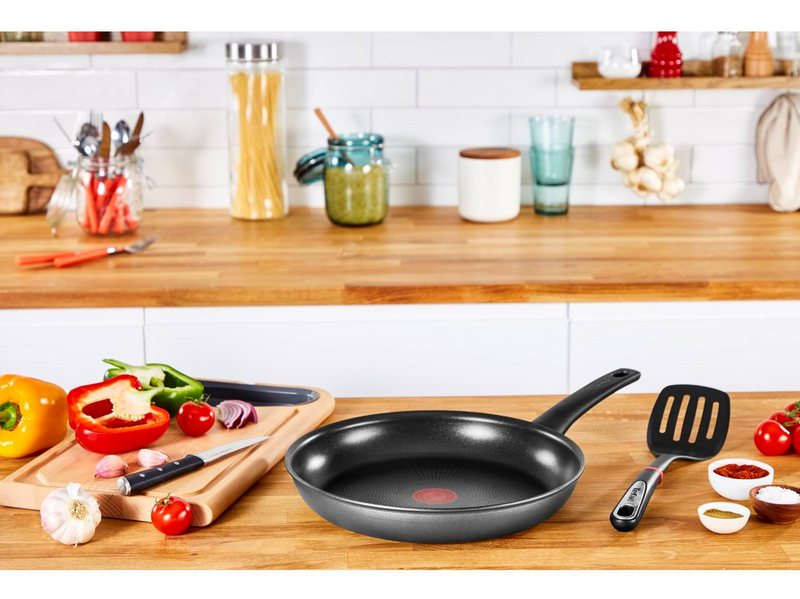 Tefal Easy chef Frypan set 22 & 28 cm