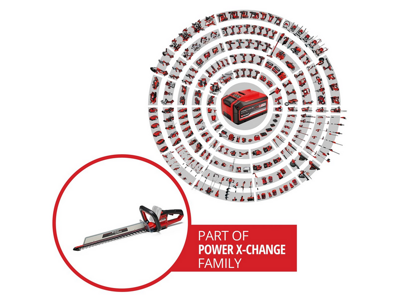 Einhell Cordless Hedge Trimmer ARCURRA 18/55