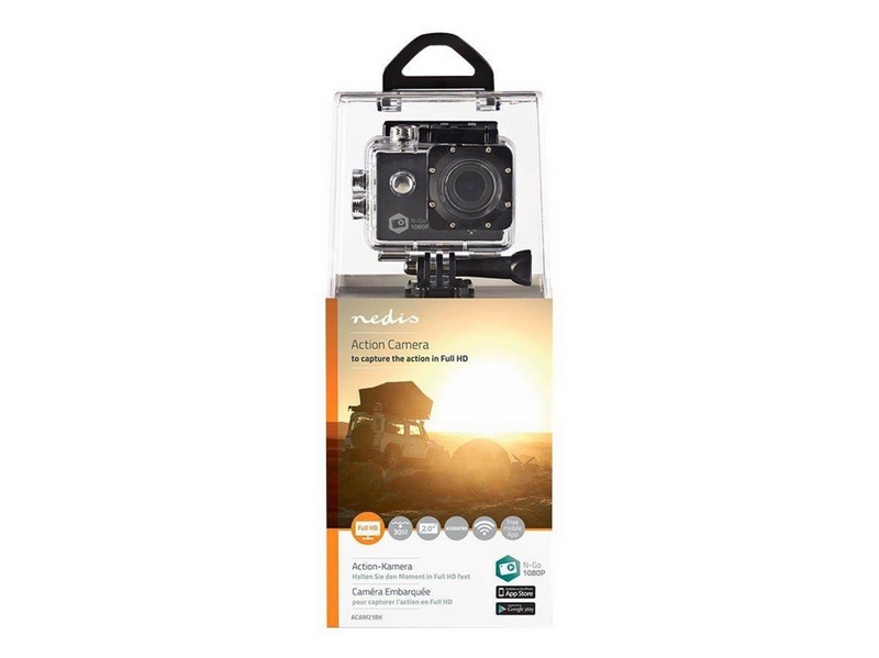 Nedis ACAM21BK - action camera