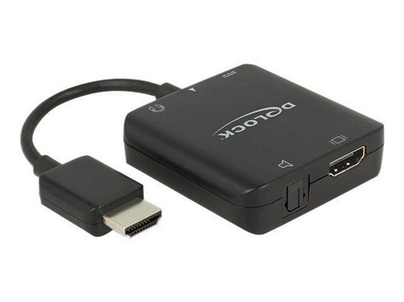 DeLOCK 4K compact - HDMI audio signal extractor
