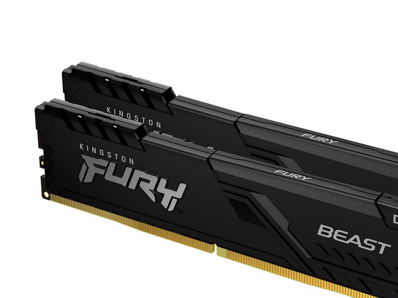 Kingston FURY Beast DDR4-3200 - 32GB - CL16 - Dual Channel (2 pcs) - Intel XMP